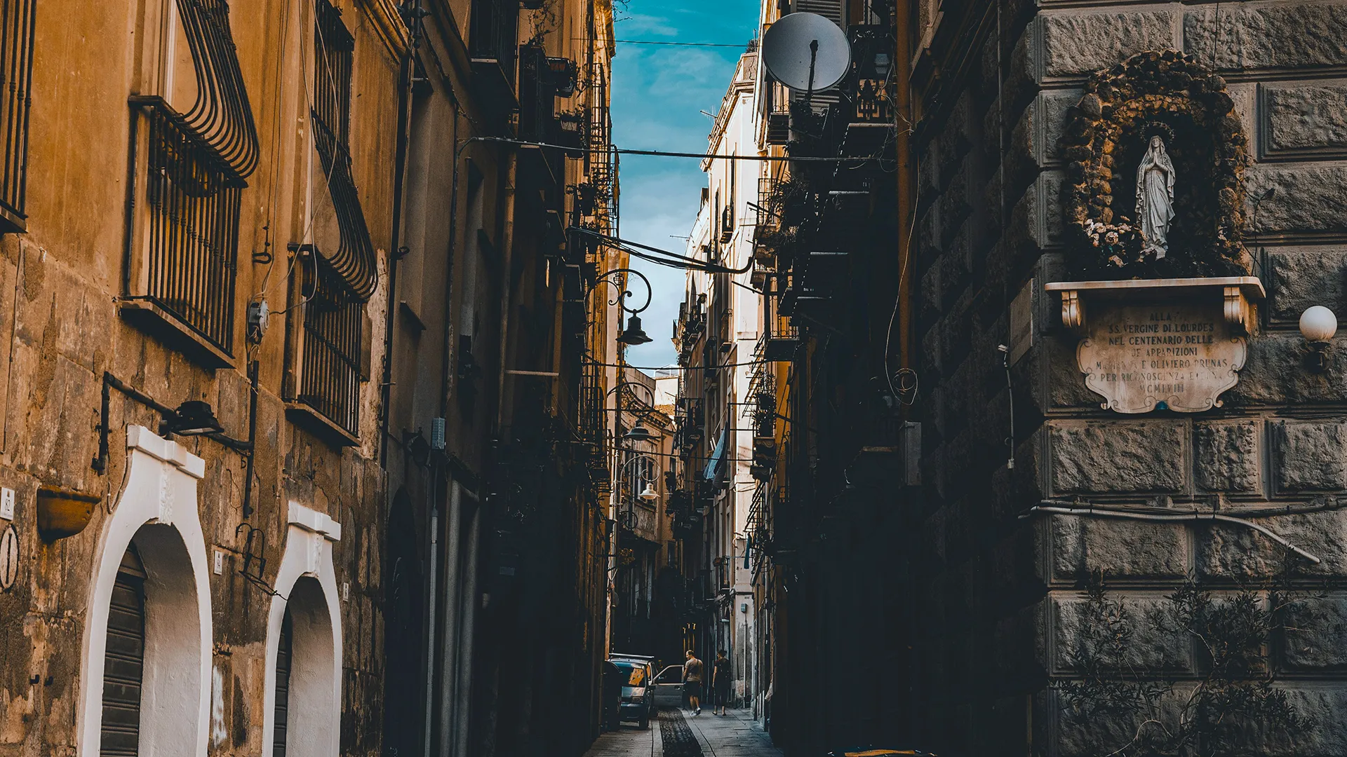 Il quartiere Castello a Cagliari