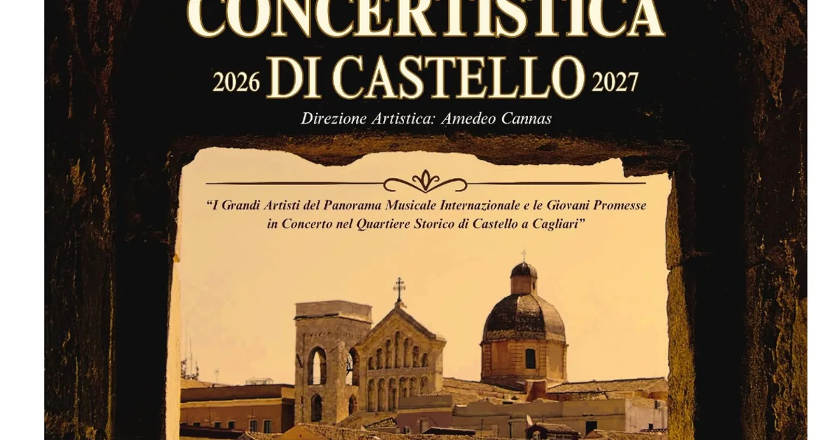 Locandina della sesta Stagione Concertistica di Castello